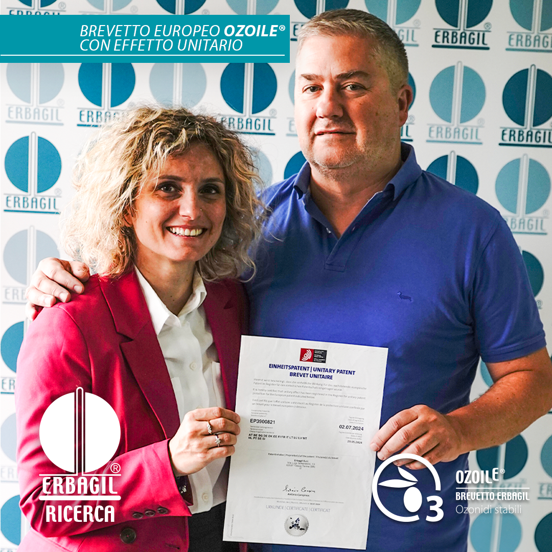 Erbagil Ottiene il Brevetto Europeo per Ozoile®️: Un Nuovo Traguardo nell'Innovazione Scientifica