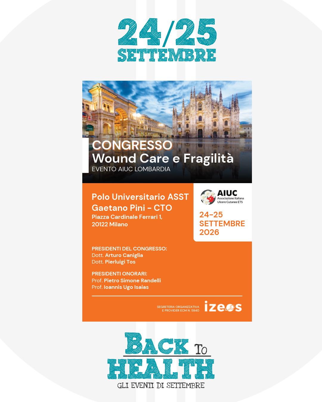 I Congresso – Wound Care e Fragilità | Evento AIUC Lombardia