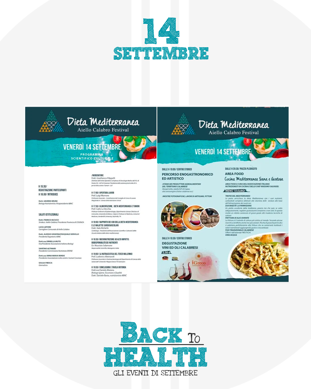 Dieta Mediterranea – Aiello Calabro Festival