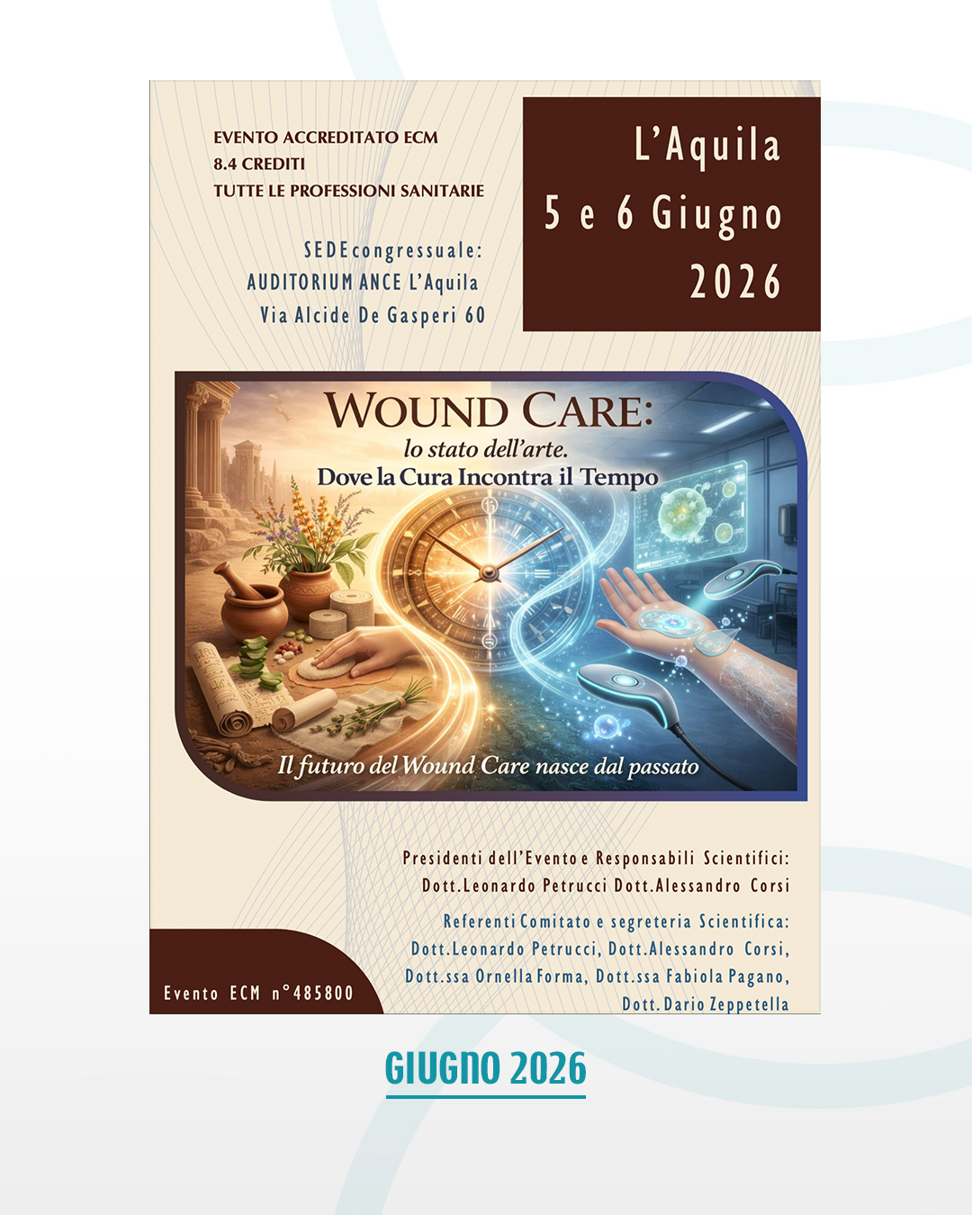 Wound Care: lo stato dell'arte. Dove la Cura incontra il Tempo