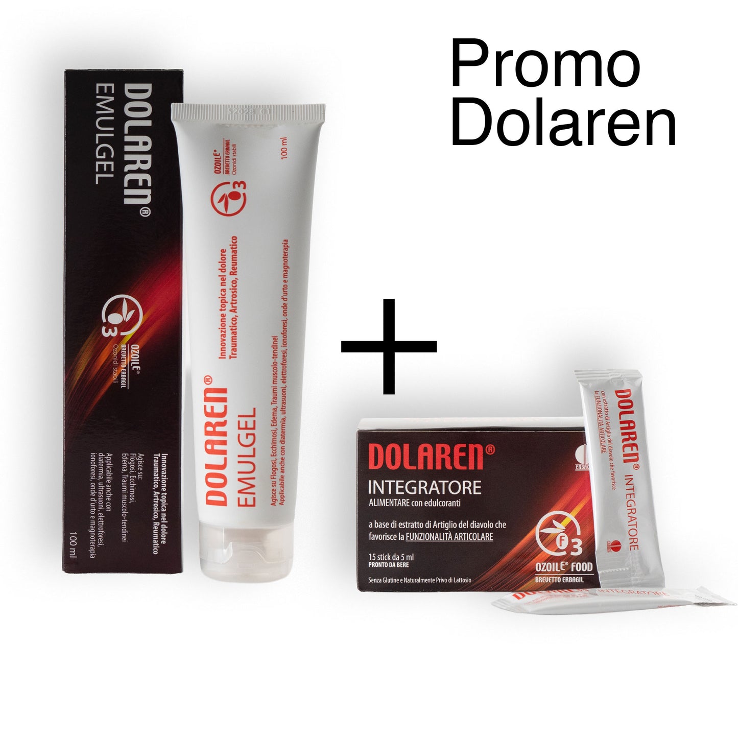 PROMO Dolaren Emulgel + Integratore